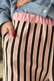 Marlowe Stripe Wide Leg Lounge Trouser Pink